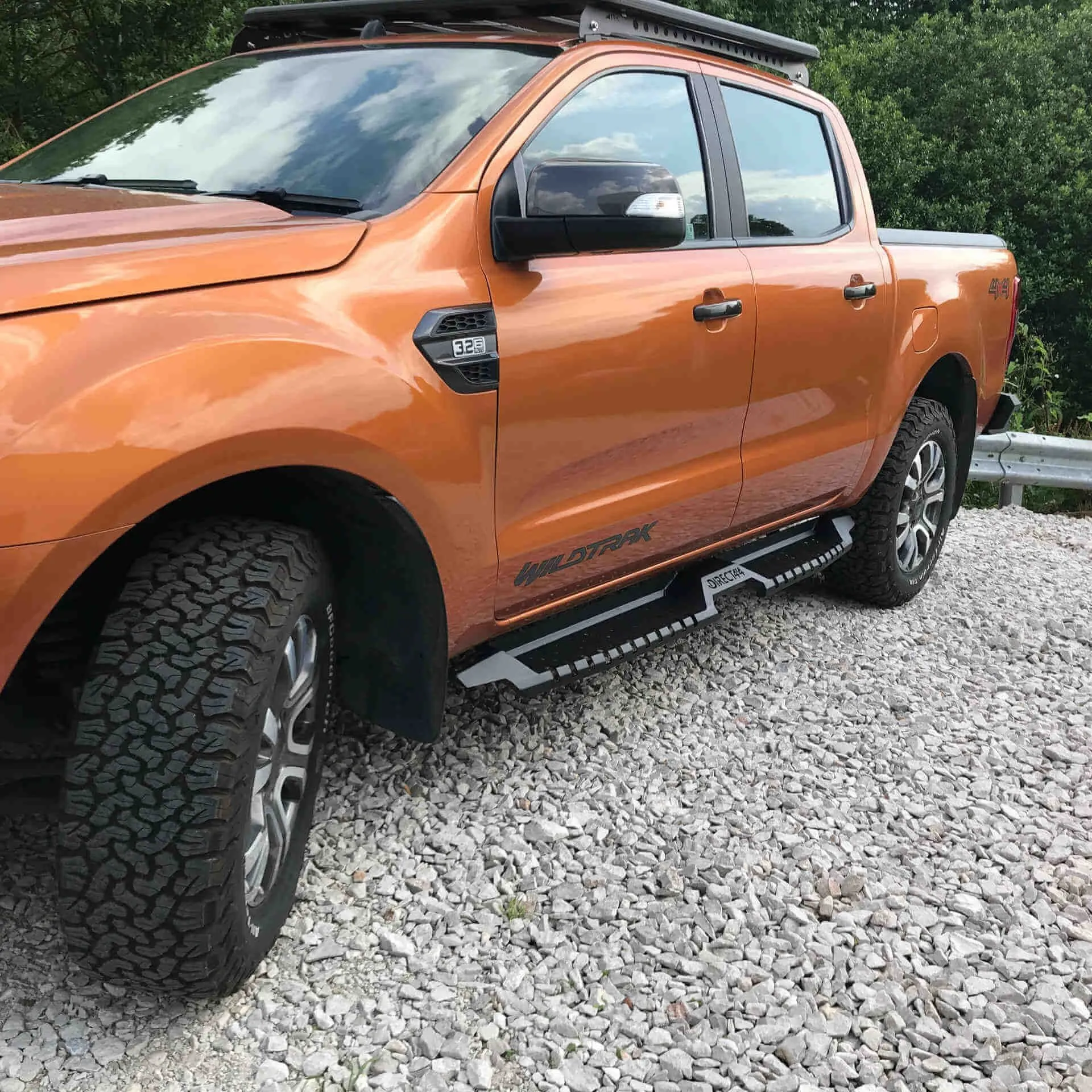 Hammerhead Side Bars and Steps for Ford Ranger 2012-2022 MK3 T6 (P375) Double Cab