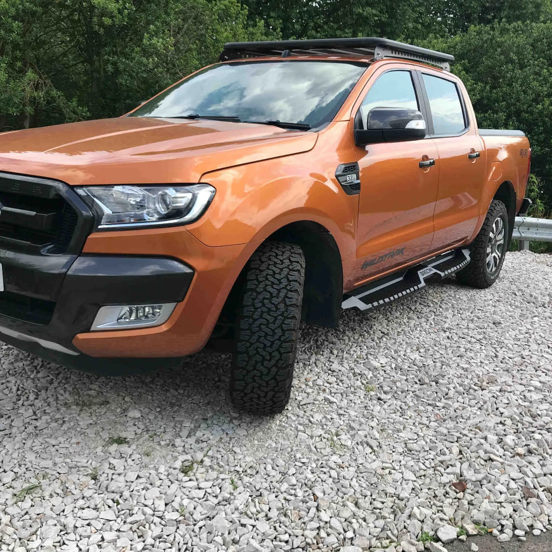 Hammerhead Side Bars and Steps for Ford Ranger 2012-2022 MK3 T6 (P375) Double Cab