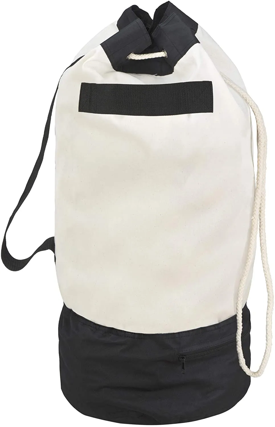 Heavy Duty Duffel Bag with 2 Compartments, Strap, and Handles - Holds up to 80 lbs. - Holds 3 Loads