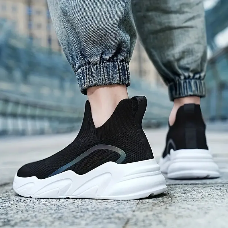 Herensneakers voor in de winter - Ademend, lichtgewicht, slip-on voor buiten