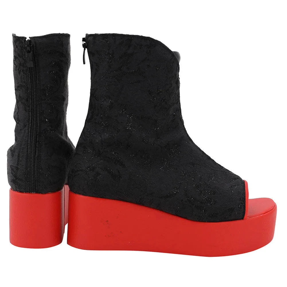 Hololive Nakiri Ayame Cosplay Shoes Boots Halloween Costumes Accessory Custom Made