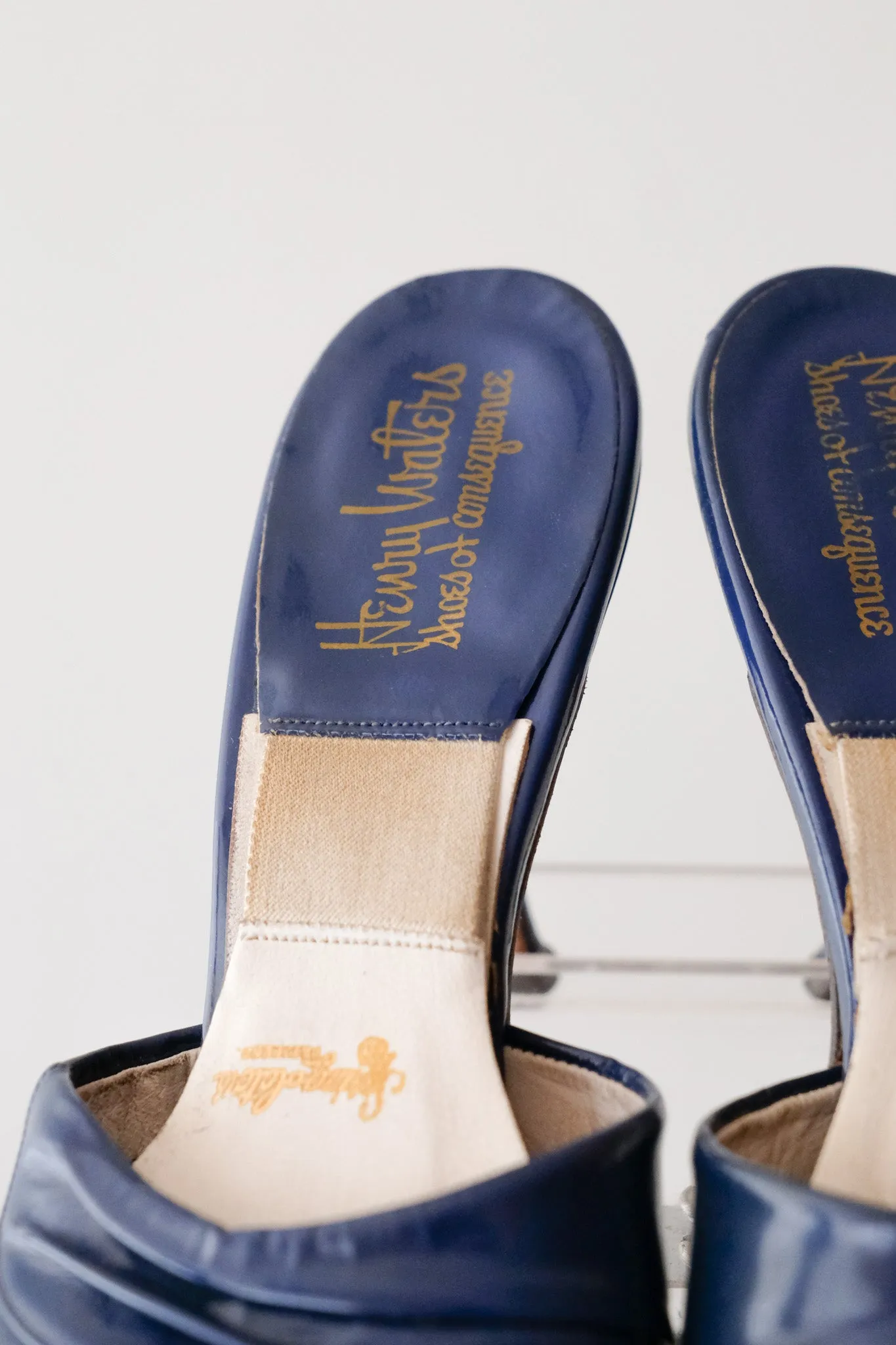 Iconic 1950's Henry Waters Royal Blue Spring-o-lators / Size 8 S