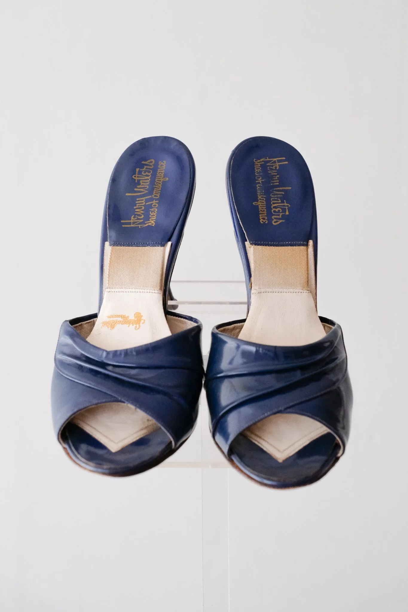 Iconic 1950's Henry Waters Royal Blue Spring-o-lators / Size 8 S