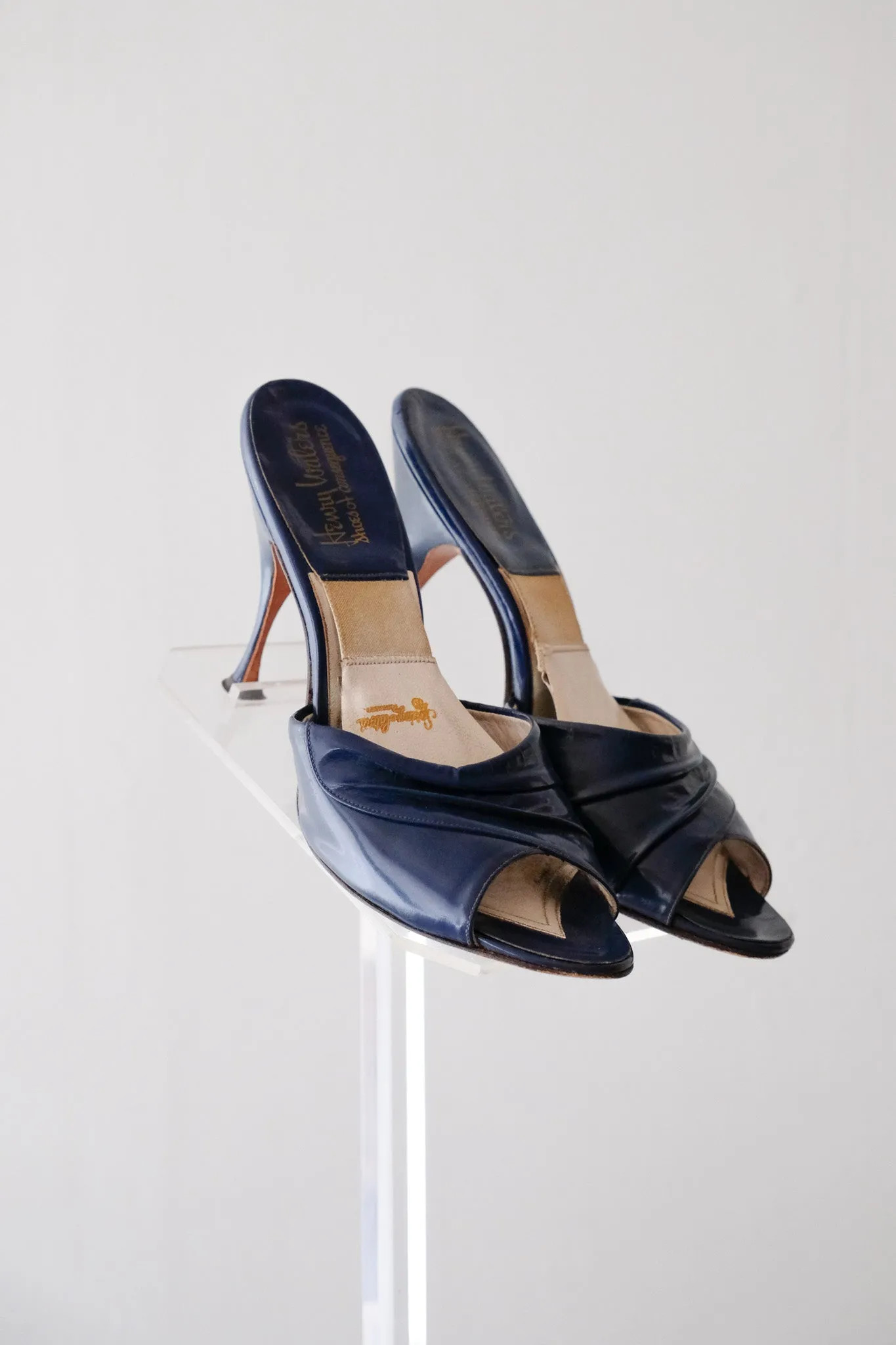 Iconic 1950's Henry Waters Royal Blue Spring-o-lators / Size 8 S
