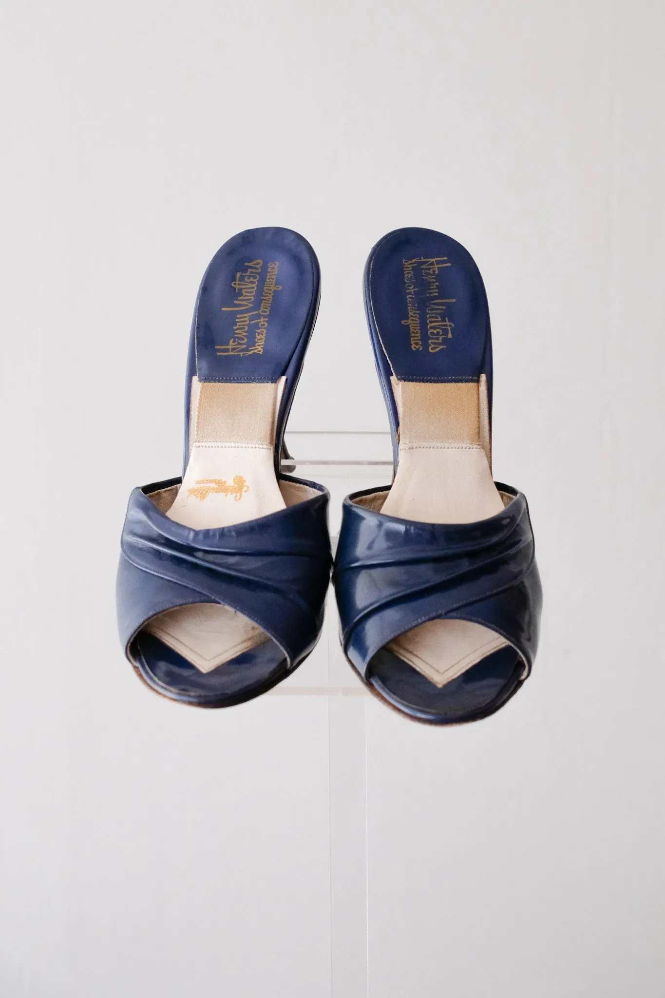 Iconic 1950's Henry Waters Royal Blue Spring-o-lators / Size 8 S
