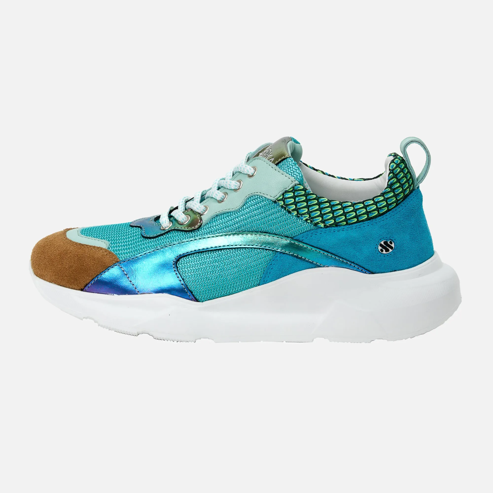 IZZI platform sneaker - Mermaid