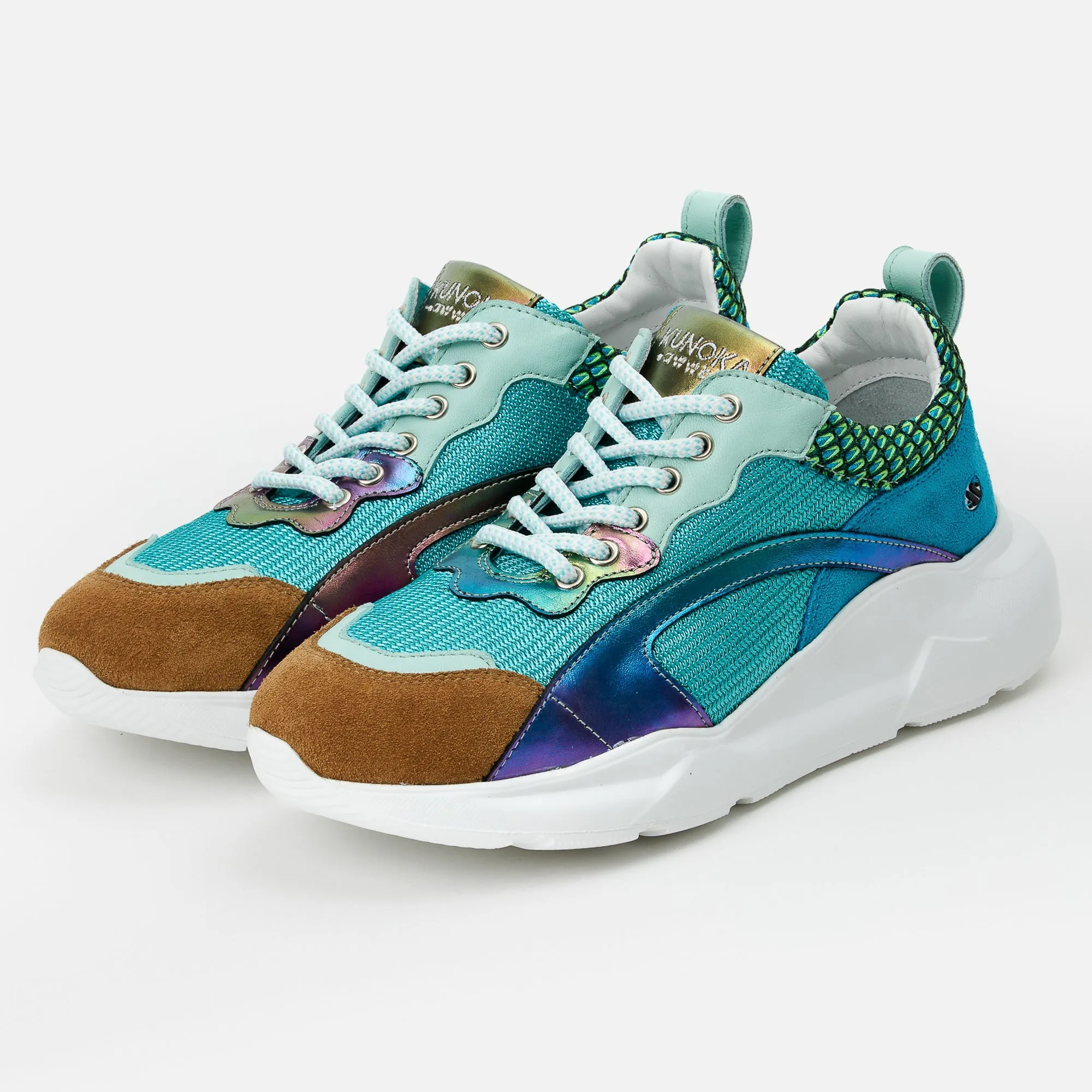IZZI platform sneaker - Mermaid