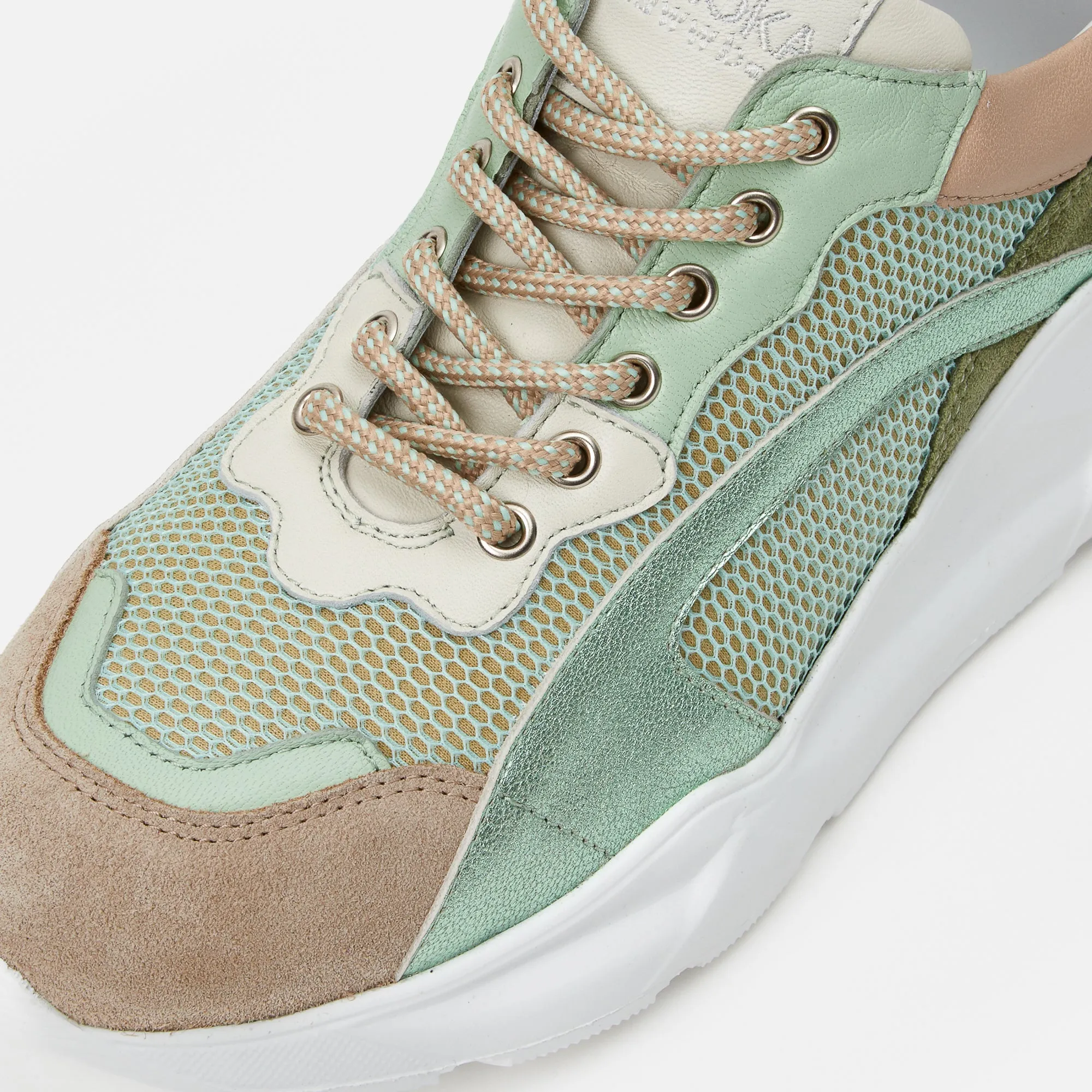 IZZI platform sneaker - Mint