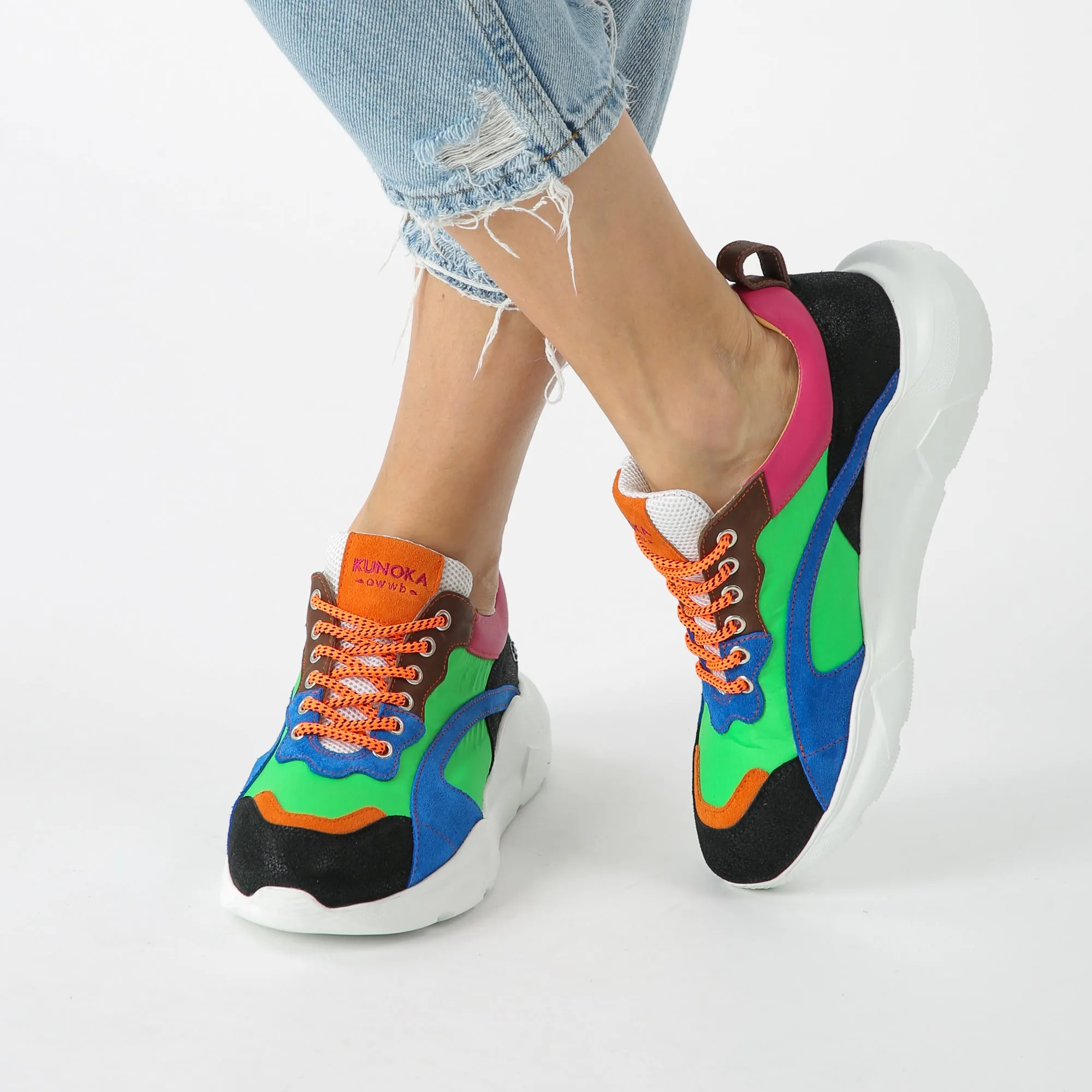 IZZI platform sneaker - uranus