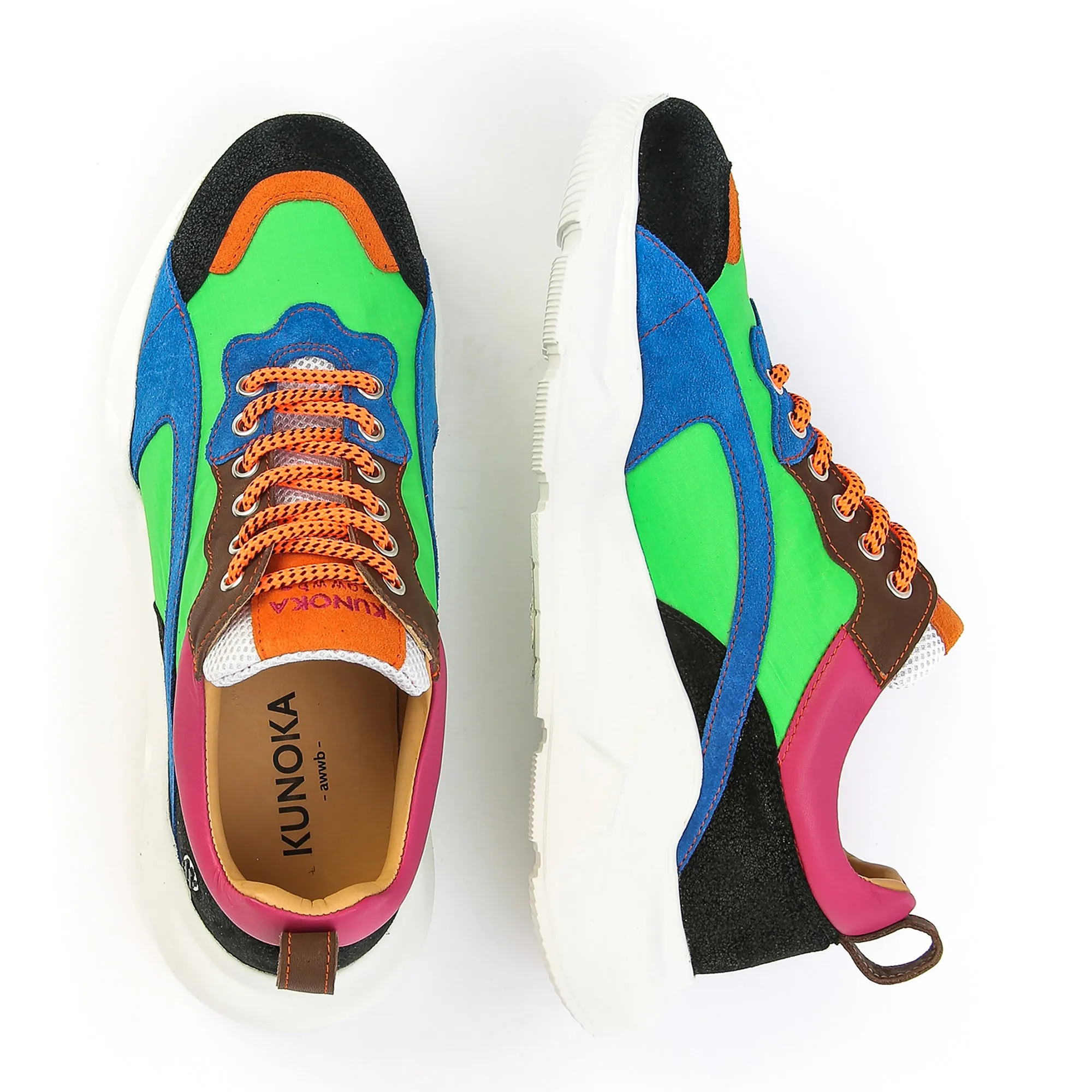 IZZI platform sneaker - uranus