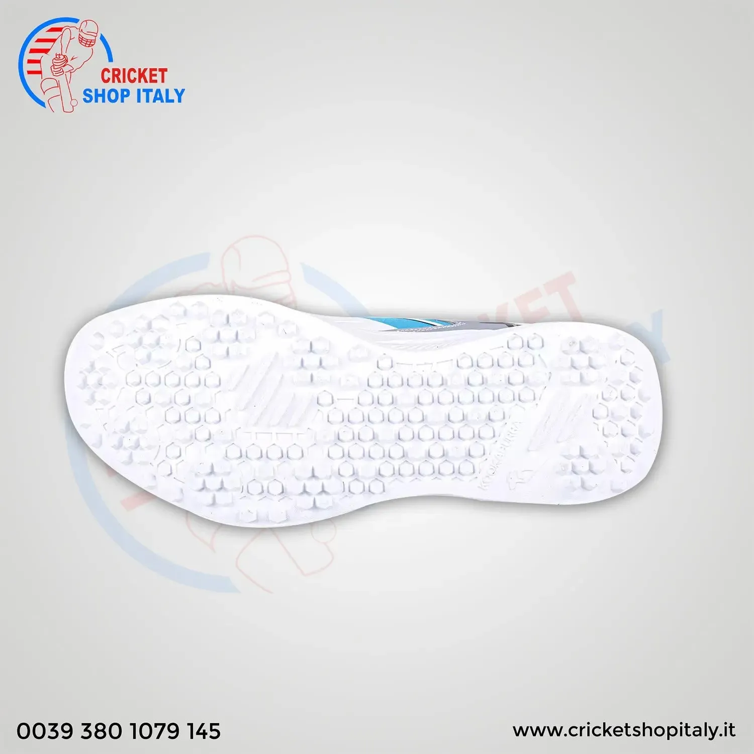 Kookaburra Kc 1.0 Rubber Cricket shoes White/ Mint