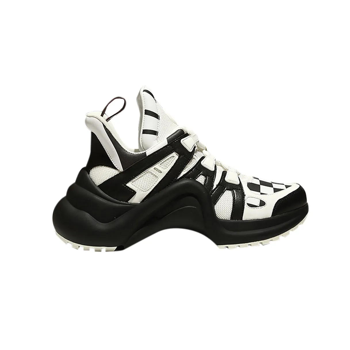 LUKE Bi-Color Spacewalker Platform Sneakers