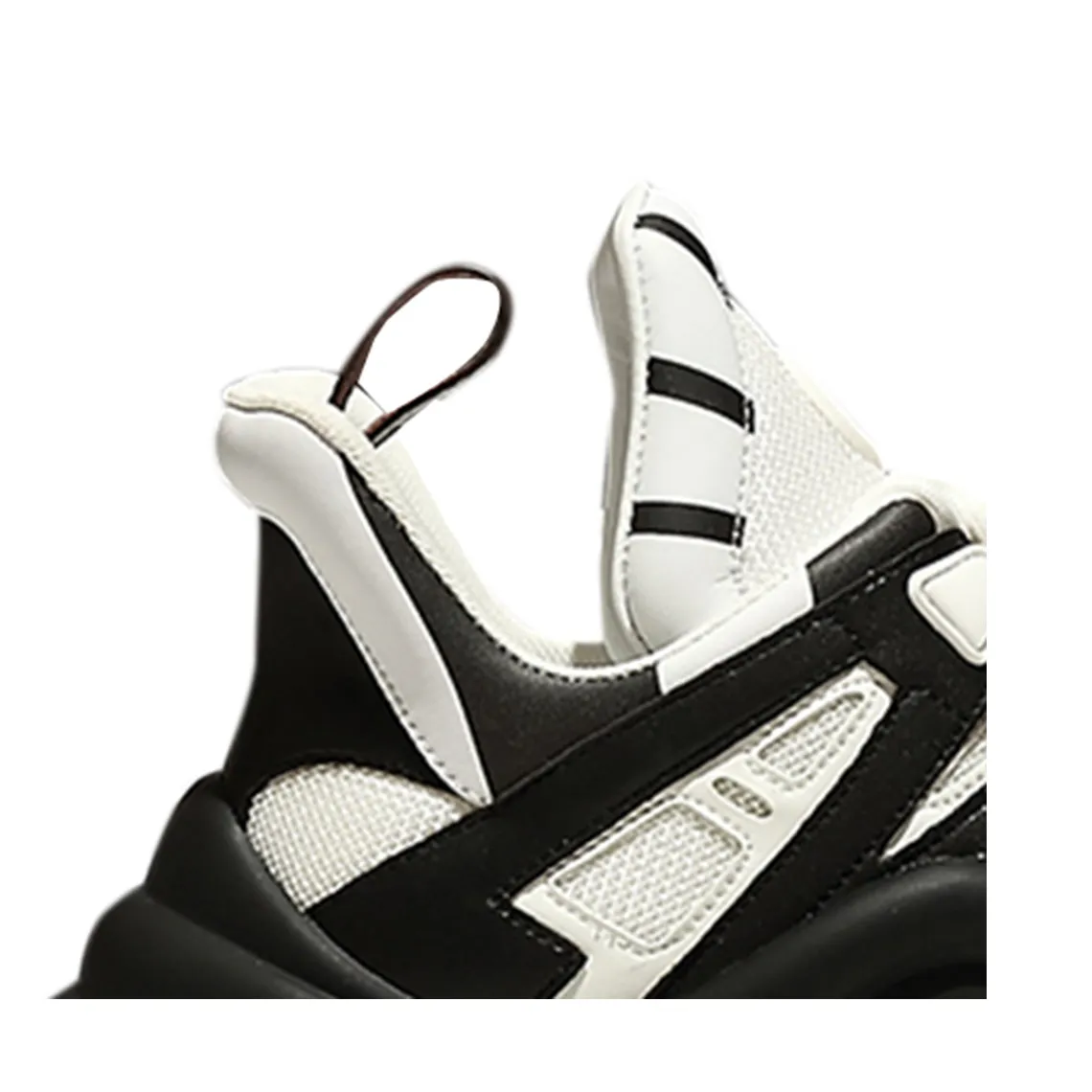 LUKE Bi-Color Spacewalker Platform Sneakers