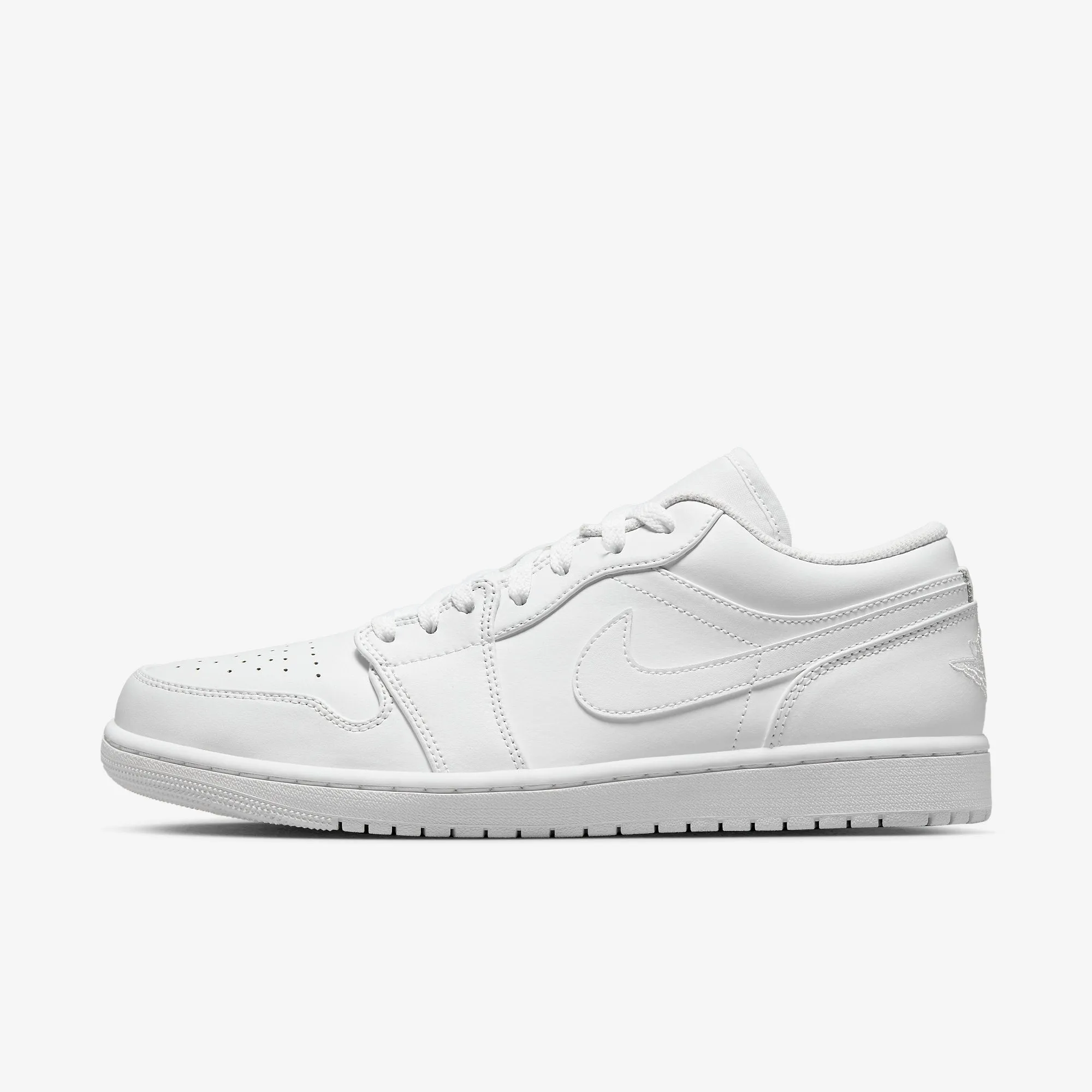 Men's Air Jordan 1 Low "Triple White" (553558-136)