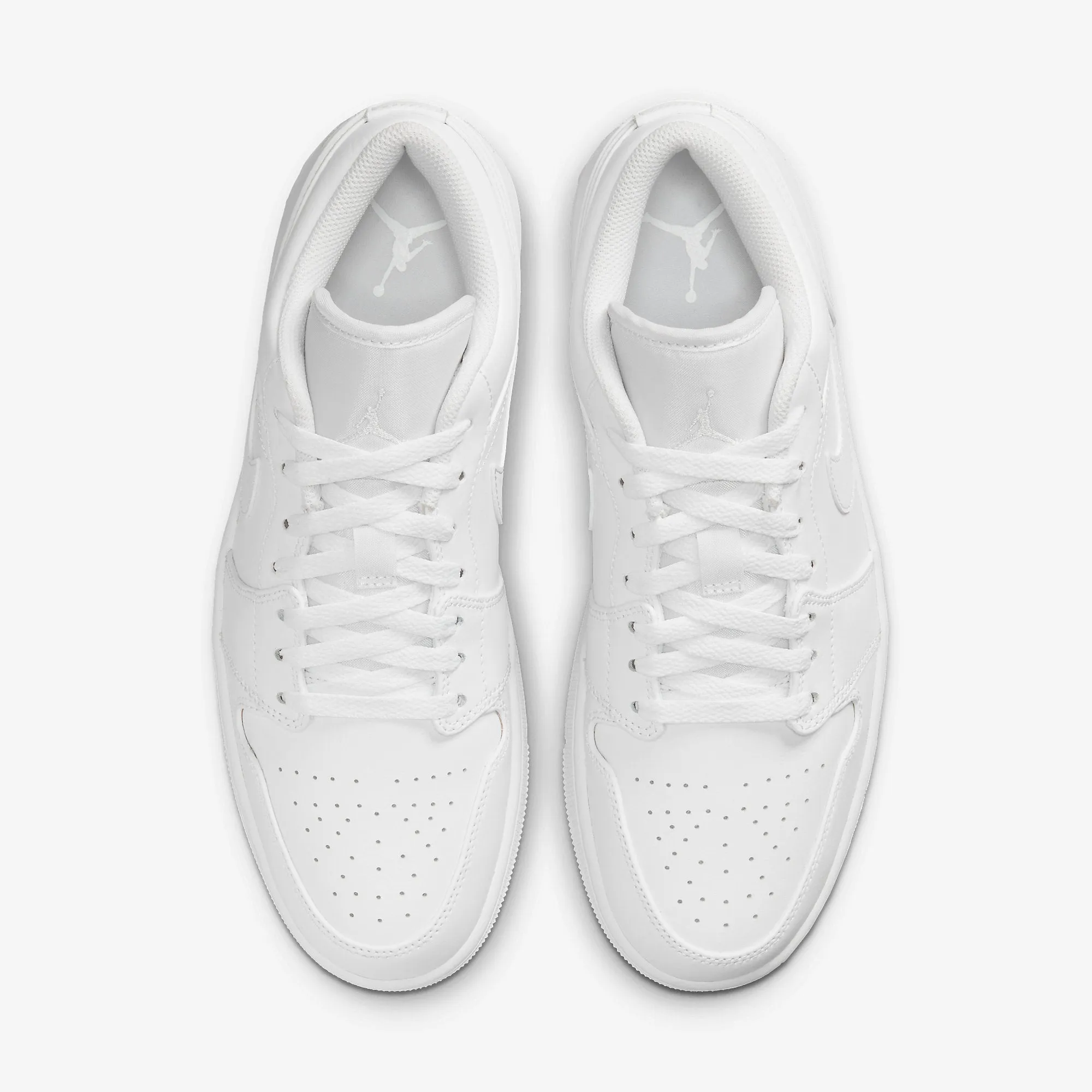 Men's Air Jordan 1 Low "Triple White" (553558-136)