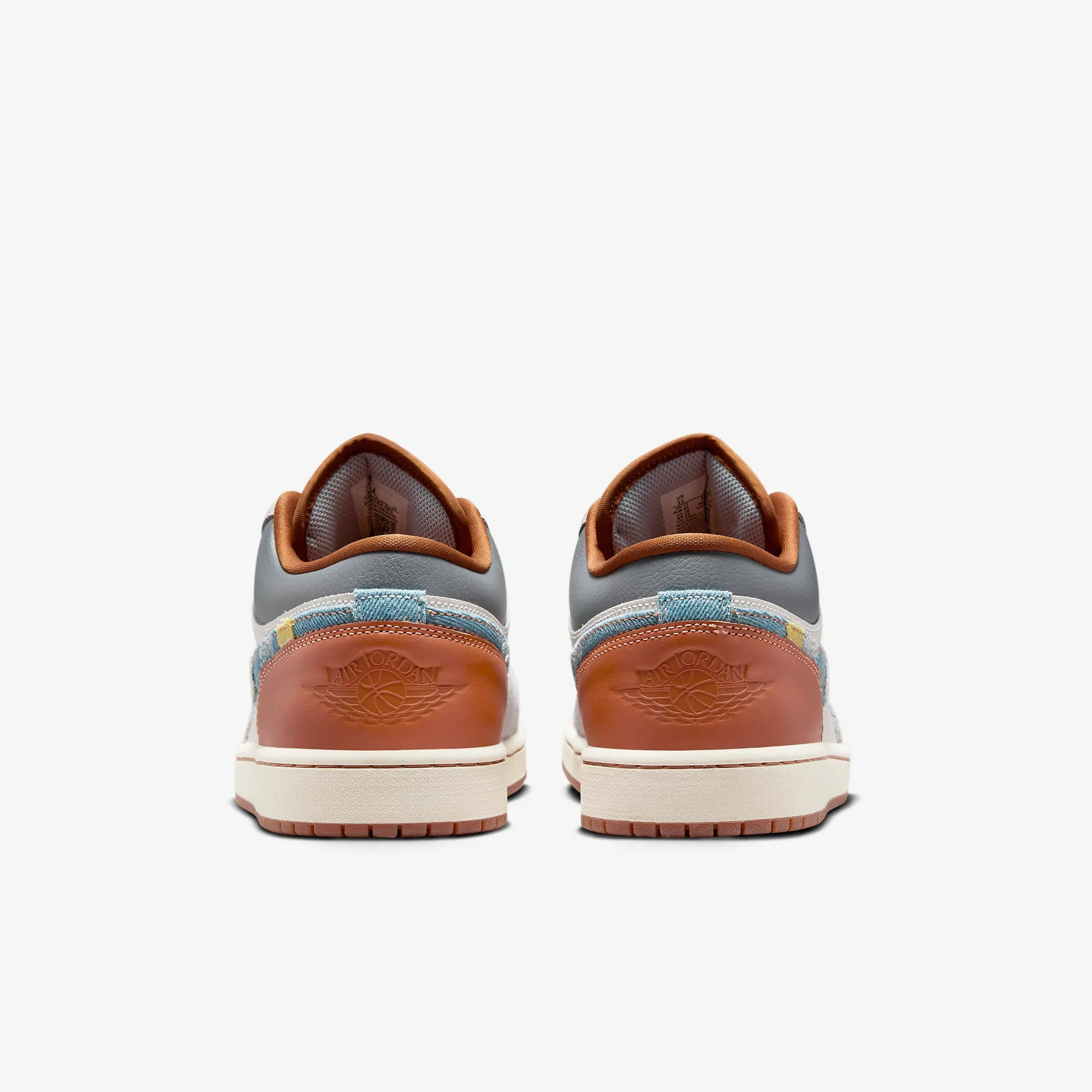 Men's Air Jordan 1 Low SE "Repaired Denim Swoosh" (FZ5042-041)
