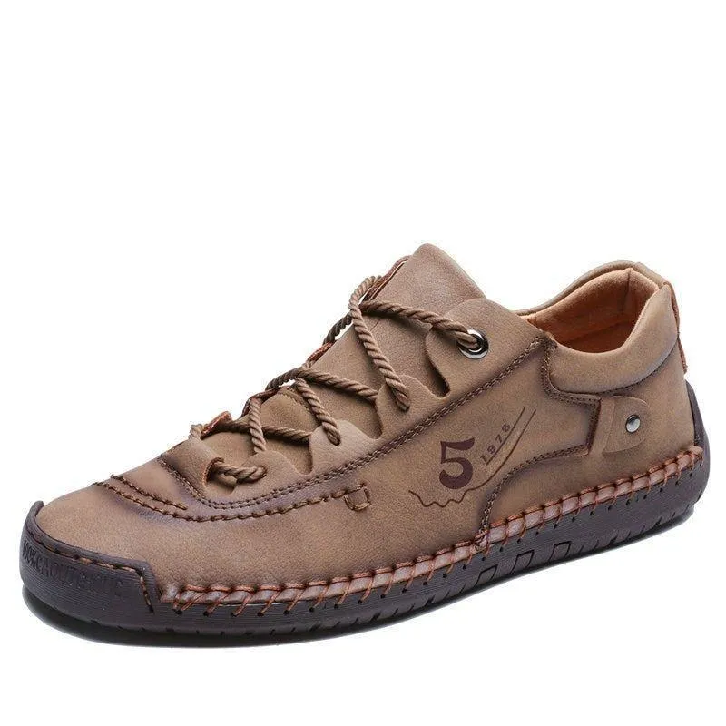 Men's Casual Shoes Handmade Loafers Breathable Sneakers #JU303