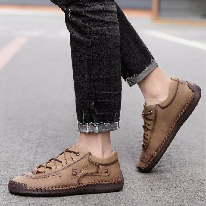 Men's Casual Shoes Handmade Loafers Breathable Sneakers #JU303