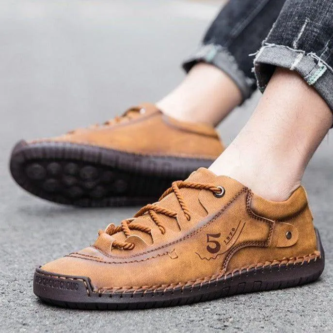 Men's Casual Shoes Handmade Loafers Breathable Sneakers #JU303
