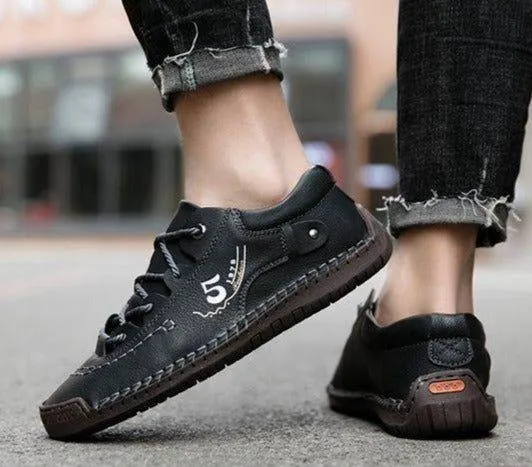 Men's Casual Shoes Handmade Loafers Breathable Sneakers #JU303
