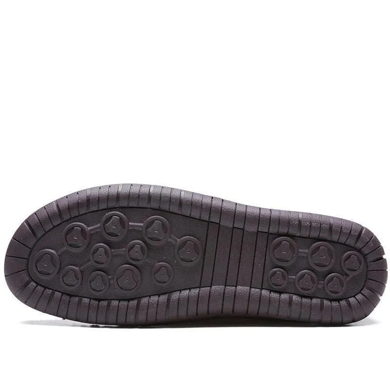 Men's Casual Shoes Handmade Loafers Breathable Sneakers #JU303