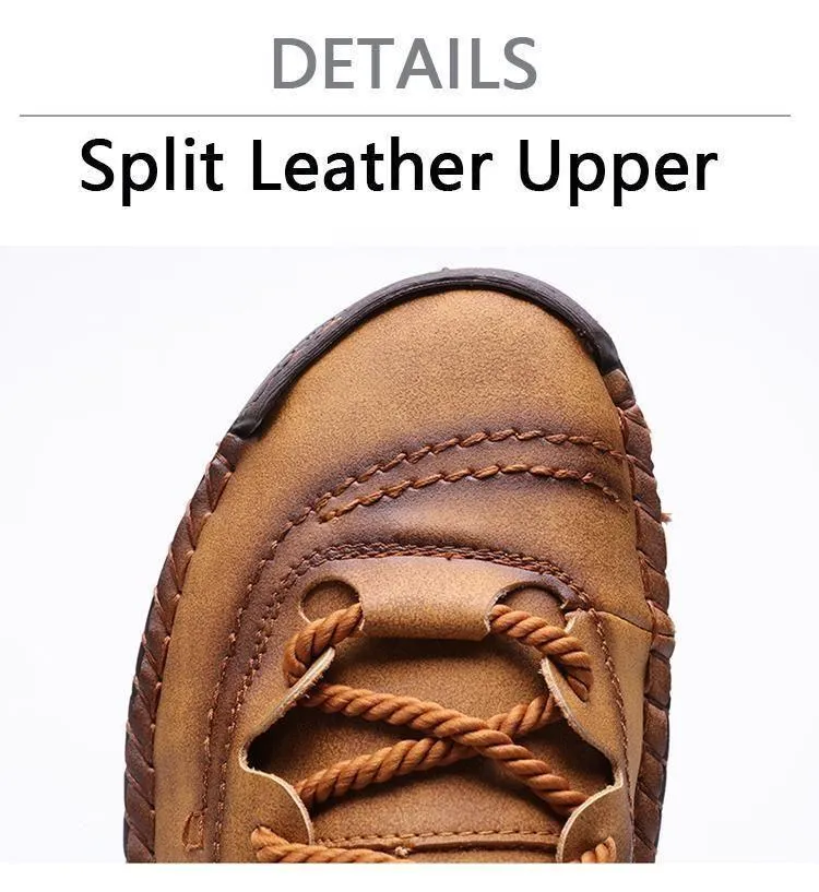 Men's Casual Shoes Handmade Loafers Breathable Sneakers #JU303