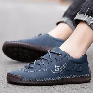 Men's Casual Shoes Handmade Loafers Breathable Sneakers #JU303