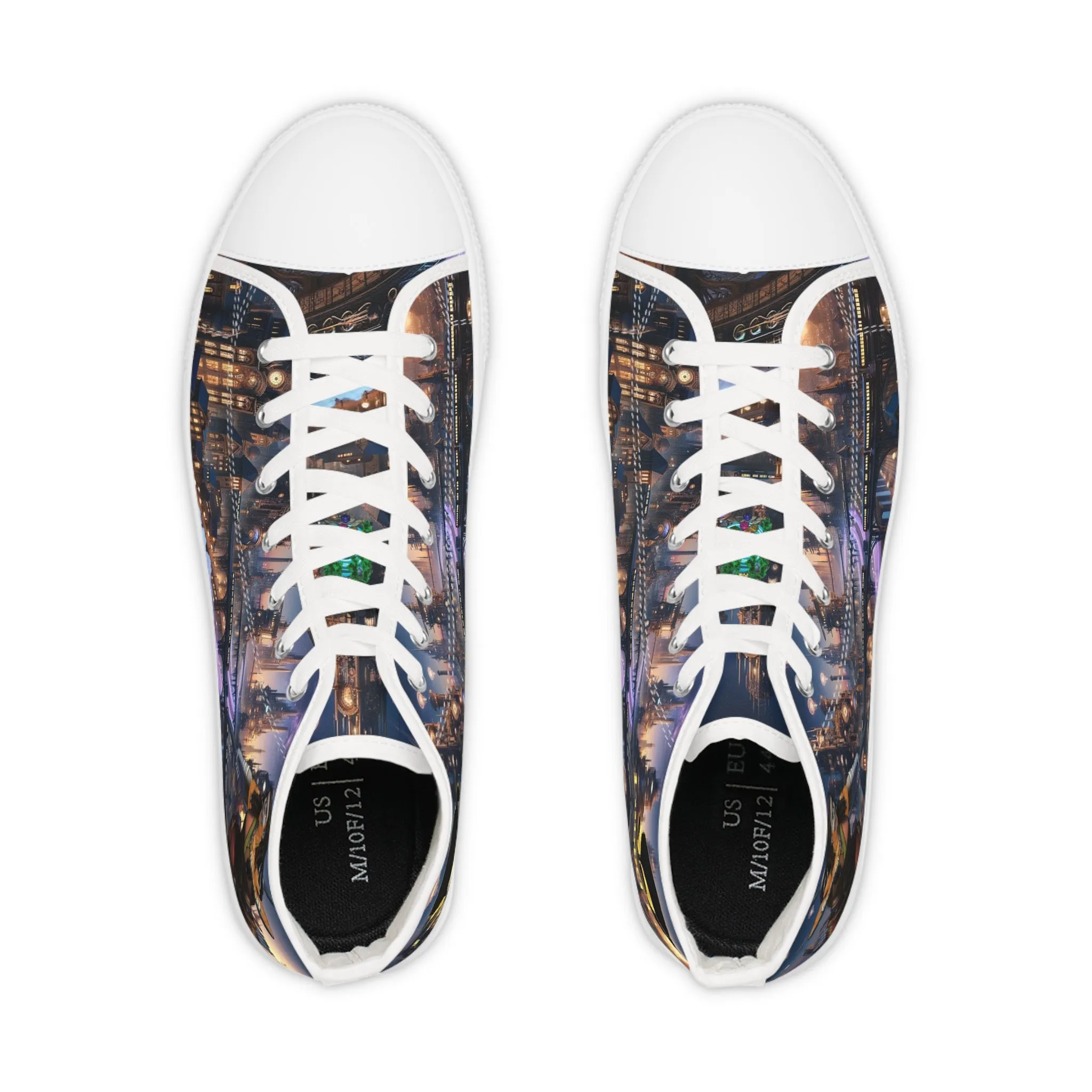 Men's High Top Sneakers- Zaria