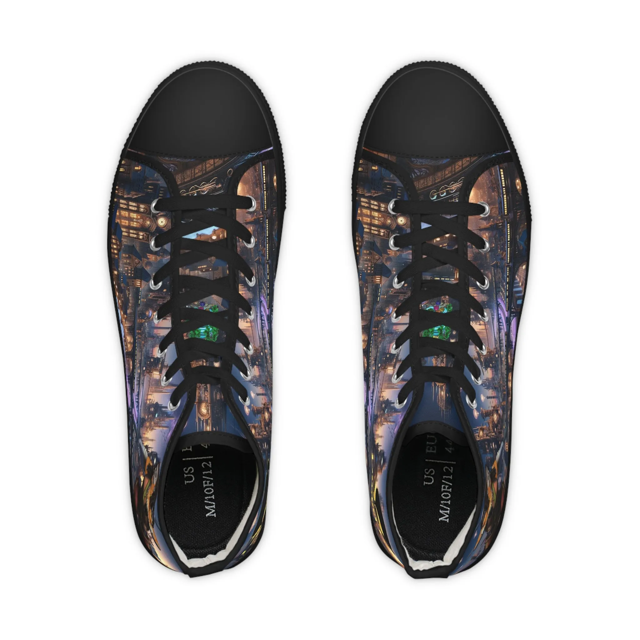 Men's High Top Sneakers- Zaria