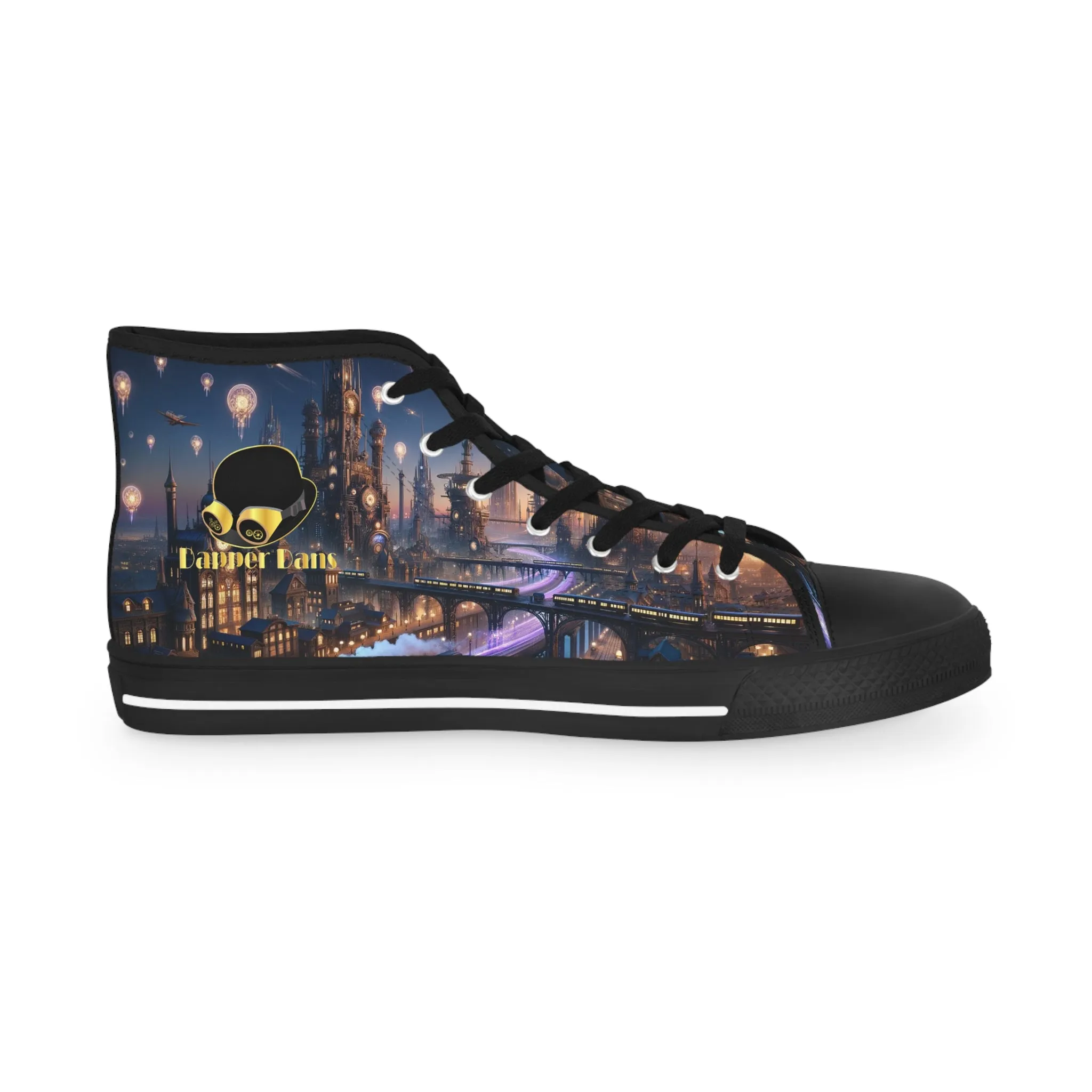 Men's High Top Sneakers- Zaria