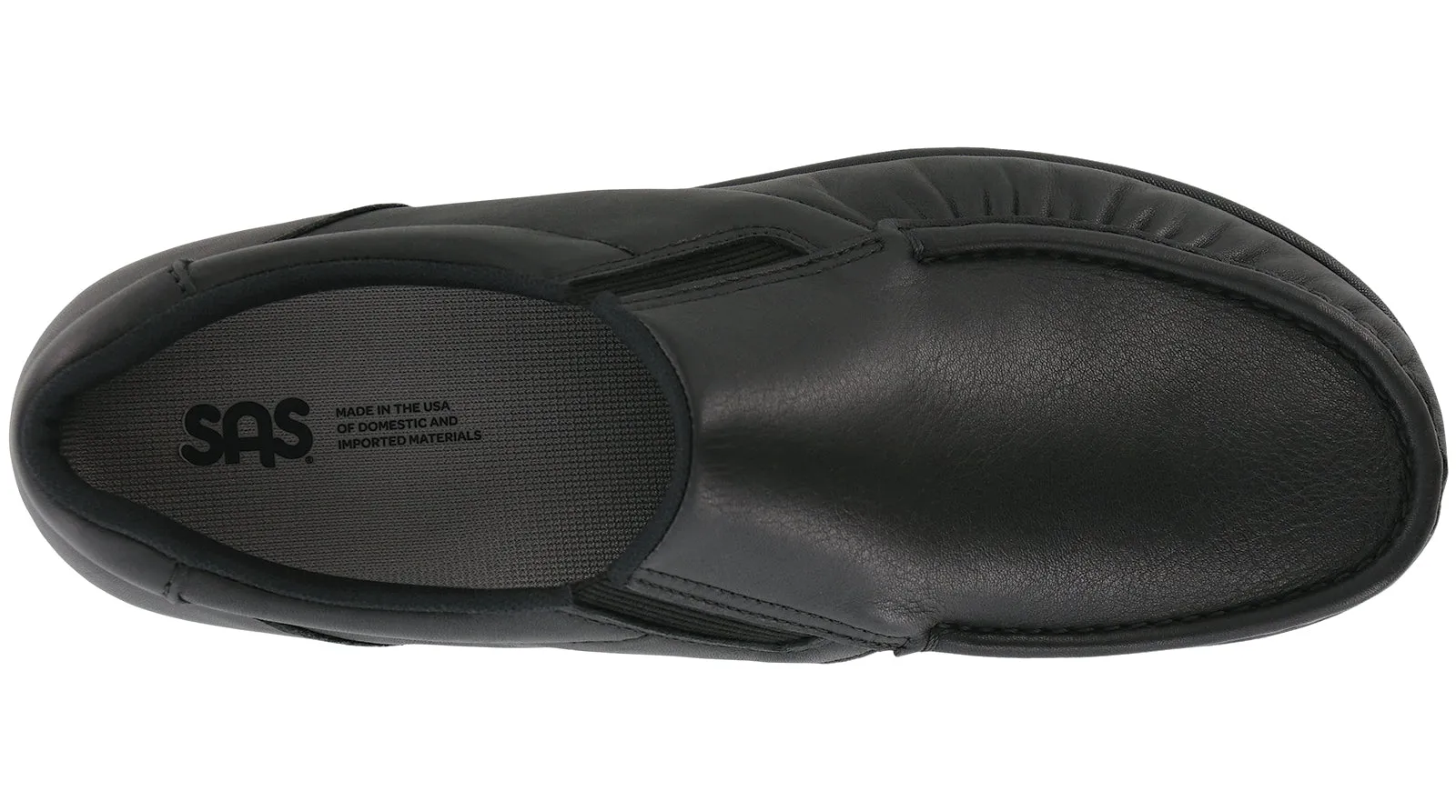 Men's Navigator Non Slip Loafer in Black