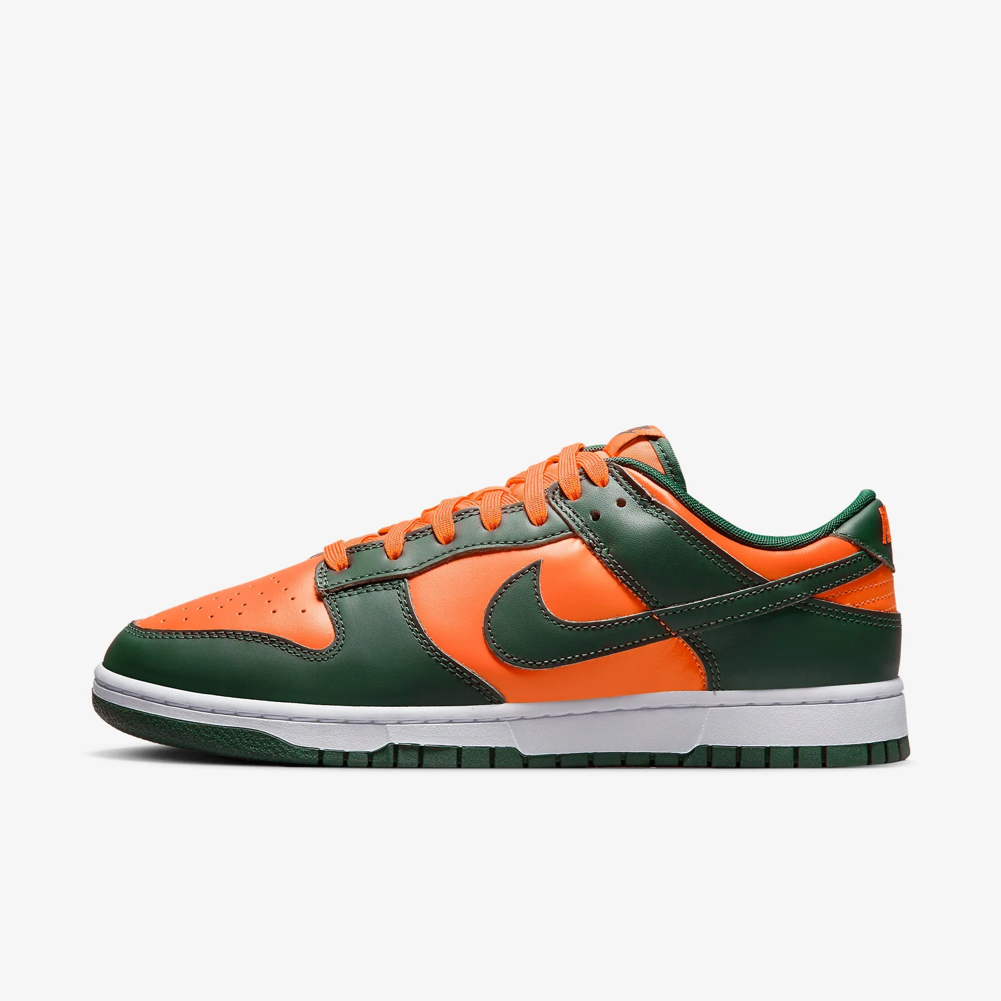 Men's Nike Dunk Low "Miami Hurricane" (DD1391-300)