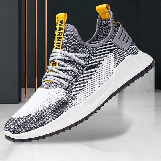 Men's Trendy FlyKnit Breathable Sneaker Shoes