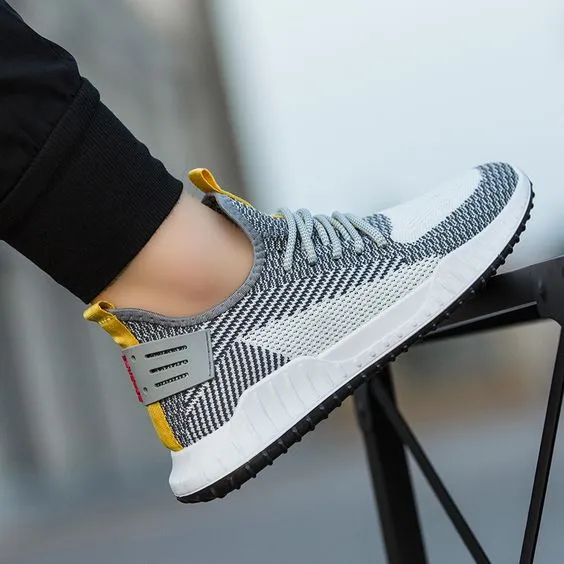 Men's Trendy FlyKnit Breathable Sneaker Shoes