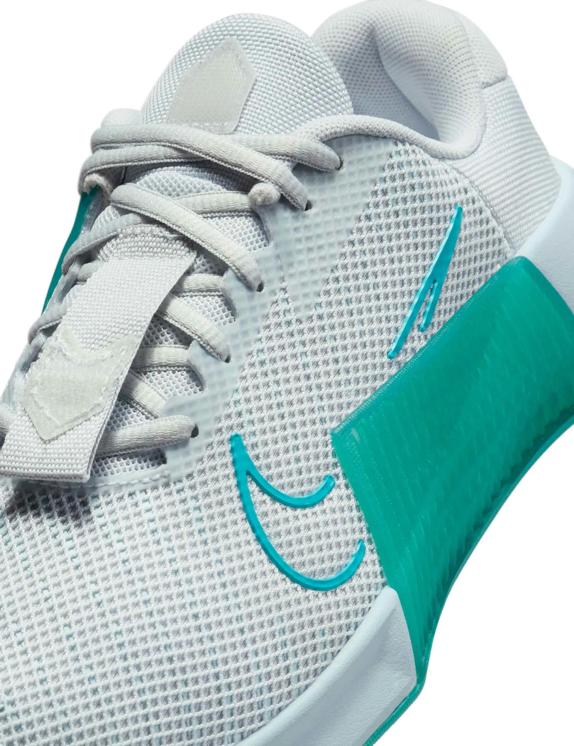 Metcon 9 Shoes - Pure Platinum/Dusty Cactus/Glacier Blue