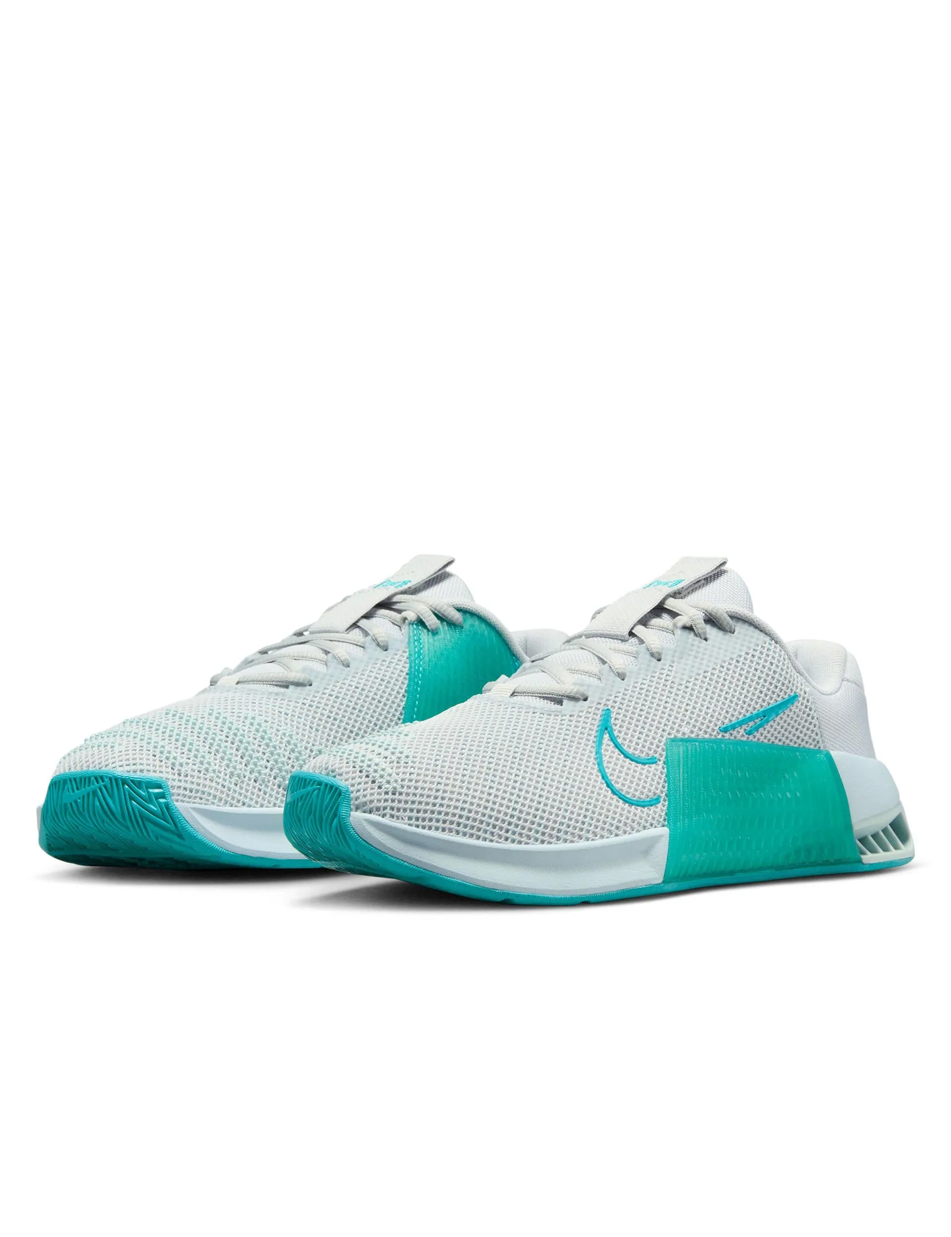 Metcon 9 Shoes - Pure Platinum/Dusty Cactus/Glacier Blue