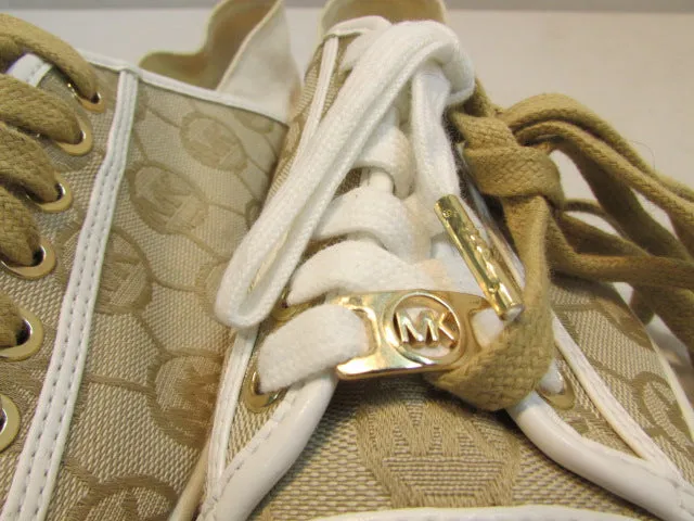 Michael Kors Kristy MK Jacquard Canvas Sneaker