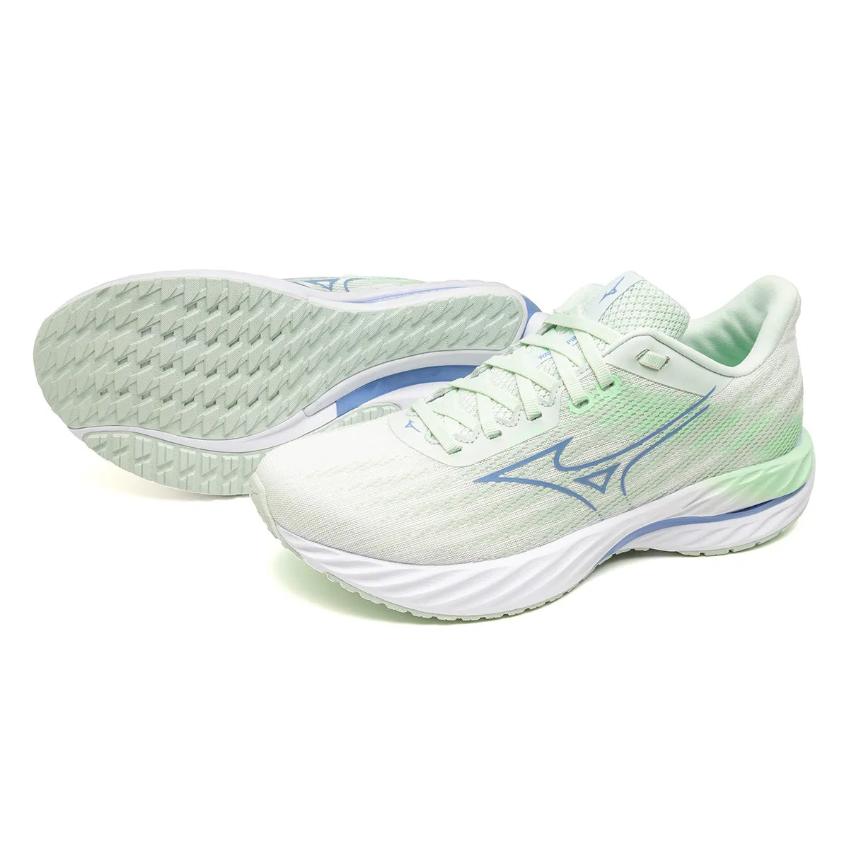 Mizuno Wave Inspire 21 Womens | Hint of Mint/bel Air Blue/neo Mint