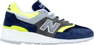 New Balance 997 Made In USA 'Blue Lime' sneakers, blue