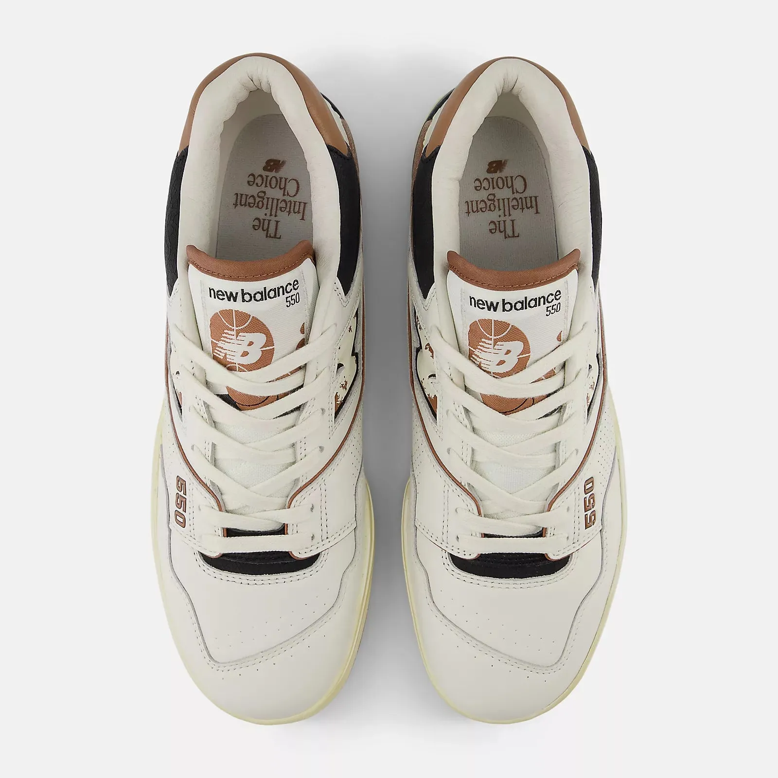 New Balance - Men 550 Sea salt with Pecan and Black BB550VGC