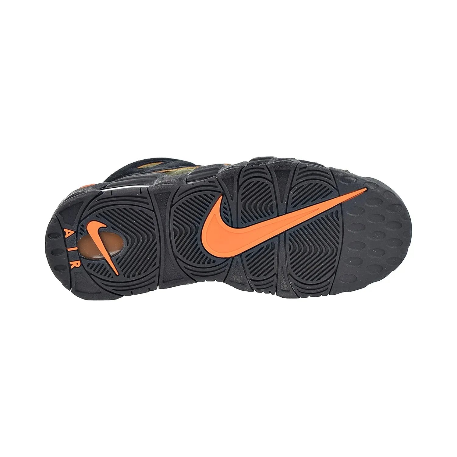 Nike Air More Uptempo 96 Men's Shoes Cargo Khaki-Alpha Orange