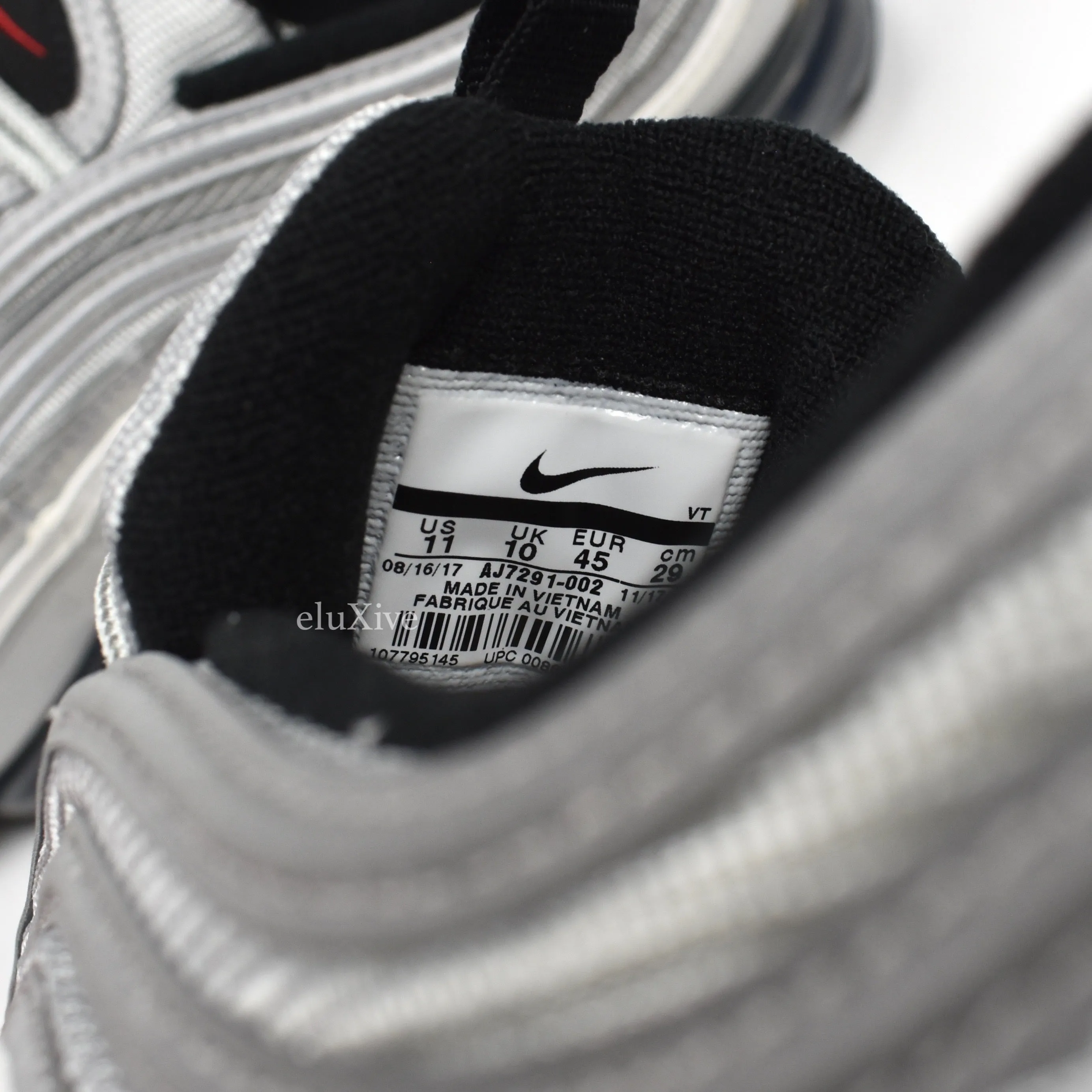 Nike - Air Vapormax 97 'Silver Bullet' (Metallic Silver/Red)