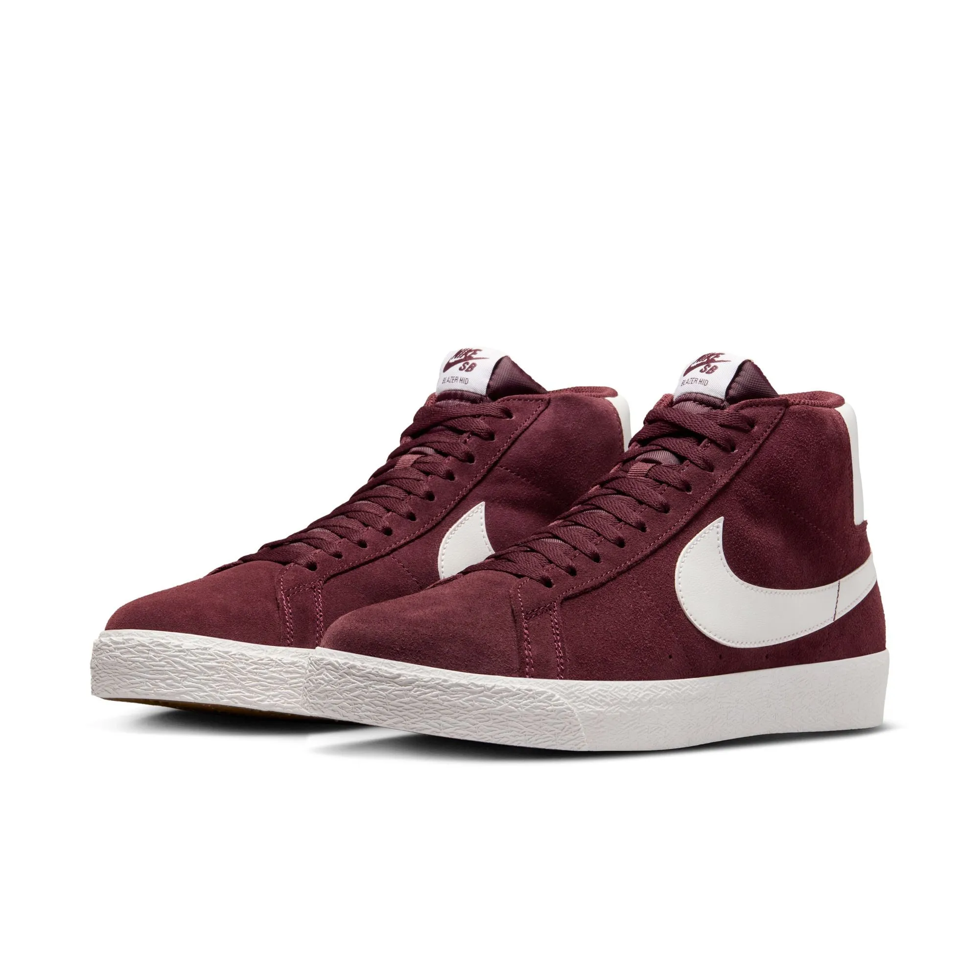 NIKE SB BLAZER MID BURGUNDY CRUSH / SUMMIT WHITE