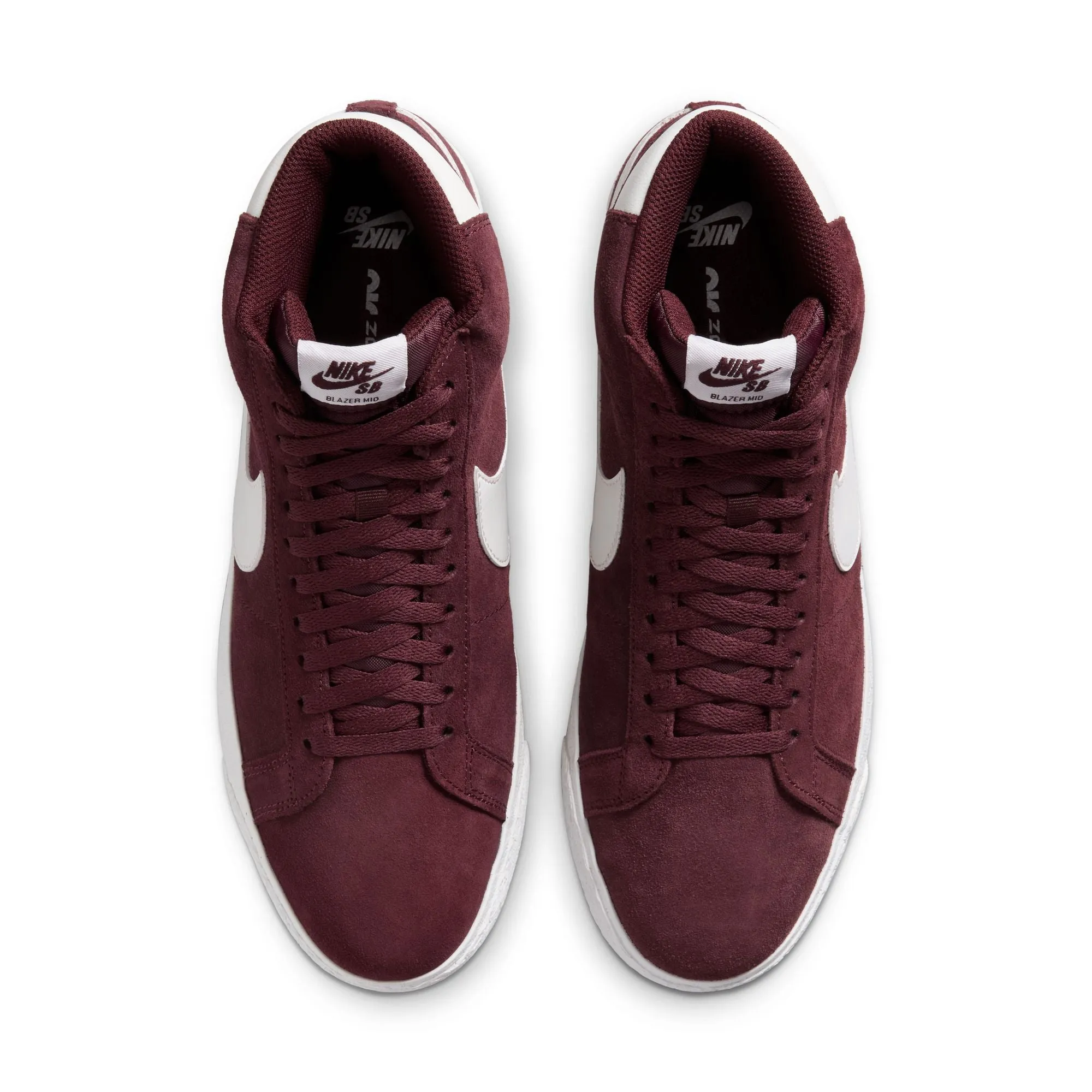 NIKE SB BLAZER MID BURGUNDY CRUSH / SUMMIT WHITE