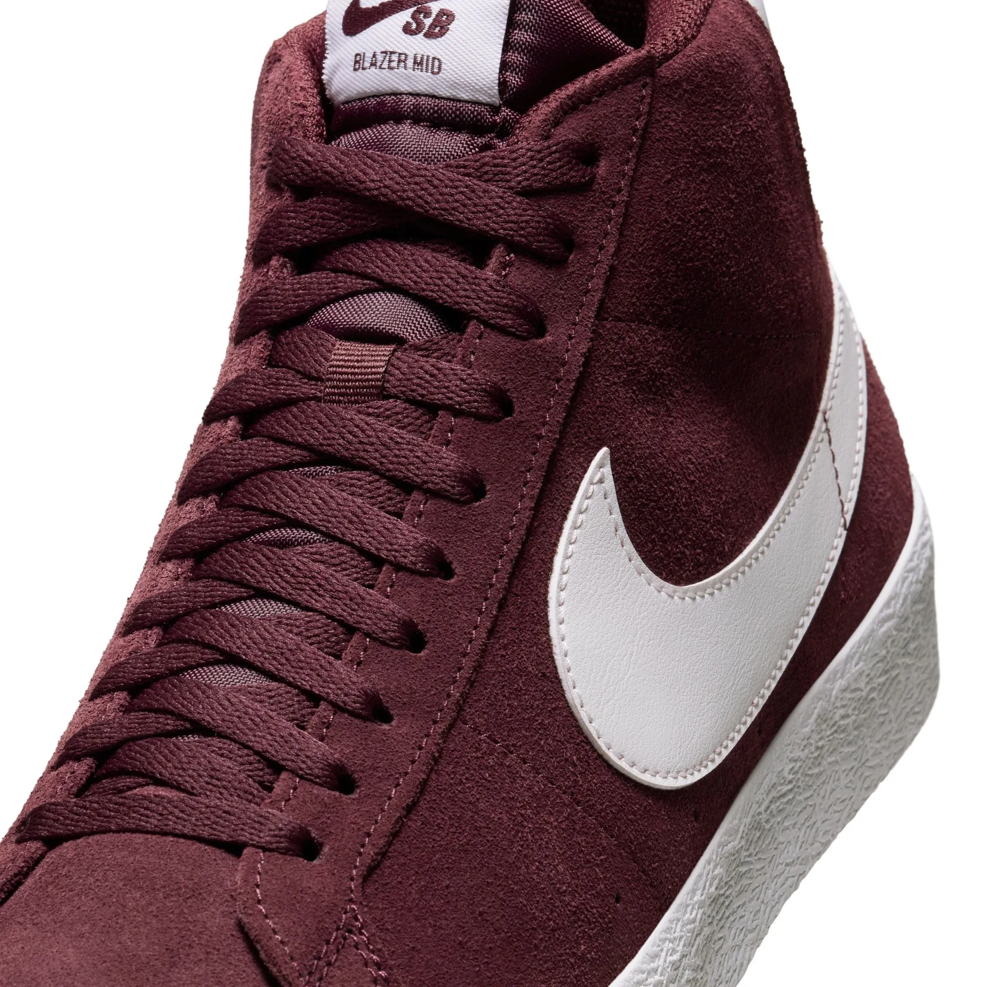 NIKE SB BLAZER MID BURGUNDY CRUSH / SUMMIT WHITE