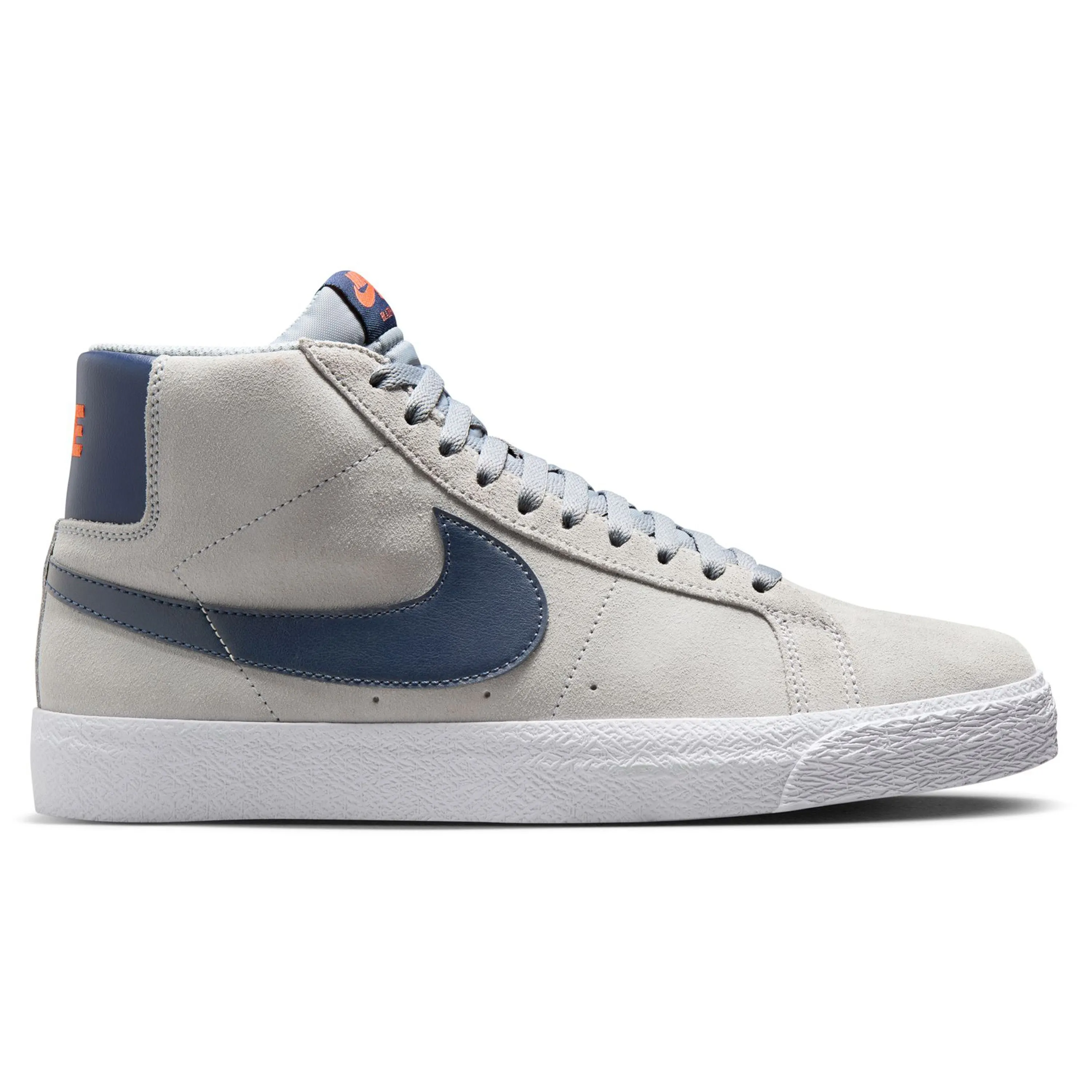 NIKE SB BLAZER MID WOLF GREY / MIDNIGHT NAVY