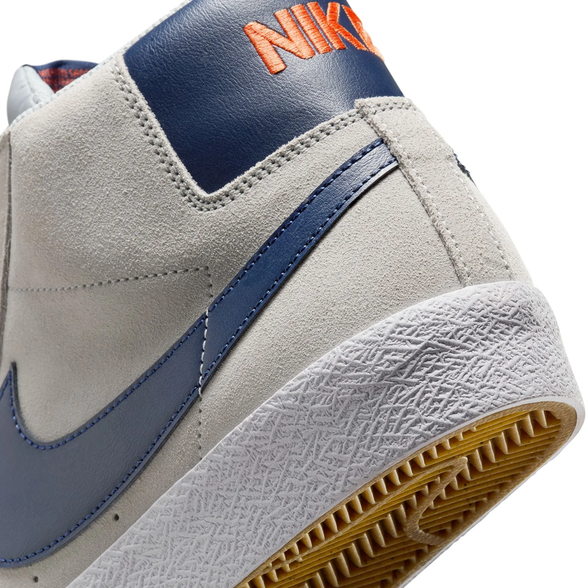 NIKE SB BLAZER MID WOLF GREY / MIDNIGHT NAVY