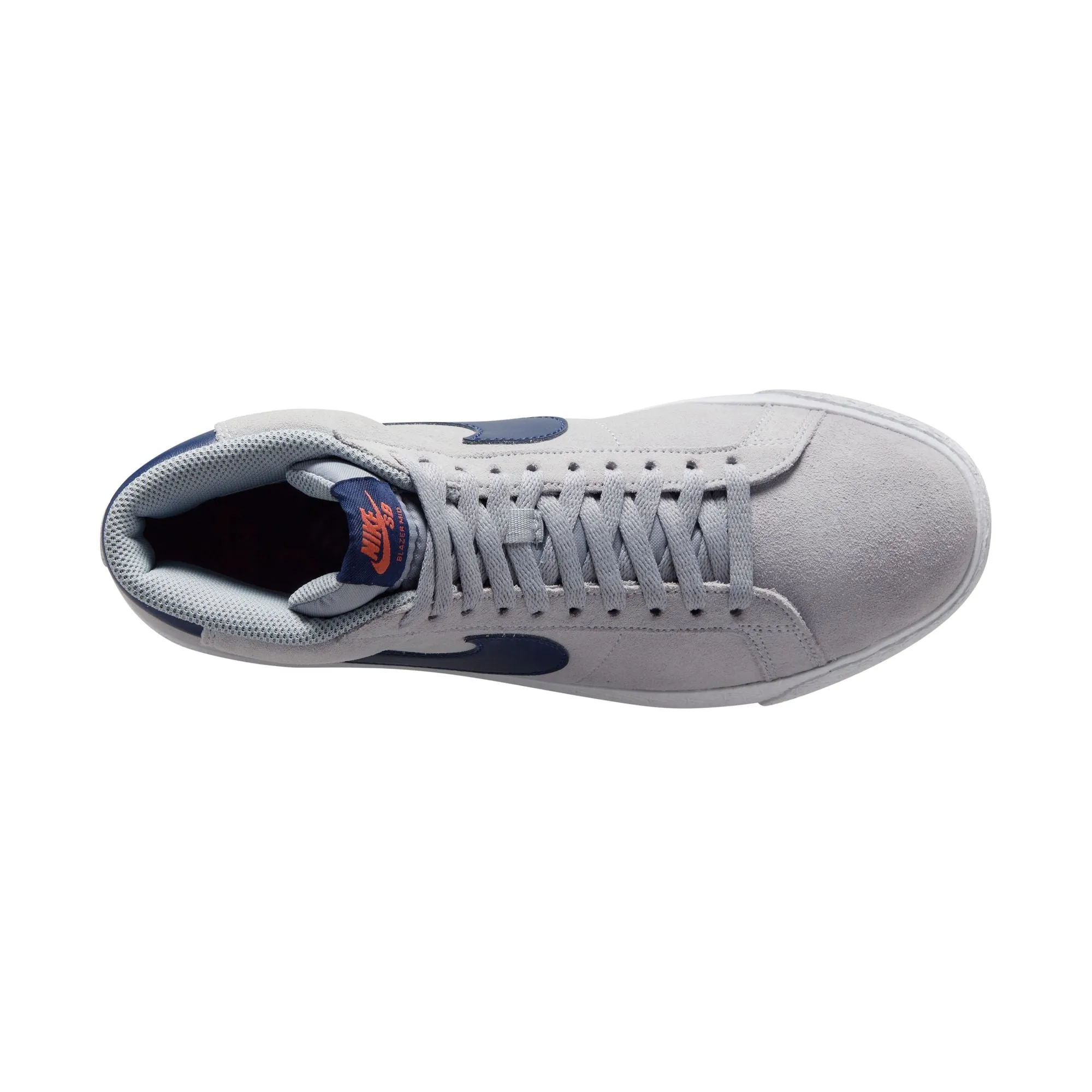 NIKE SB BLAZER MID WOLF GREY / MIDNIGHT NAVY