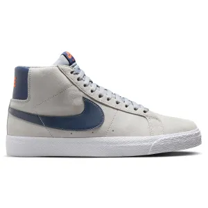 NIKE SB BLAZER MID WOLF GREY / MIDNIGHT NAVY