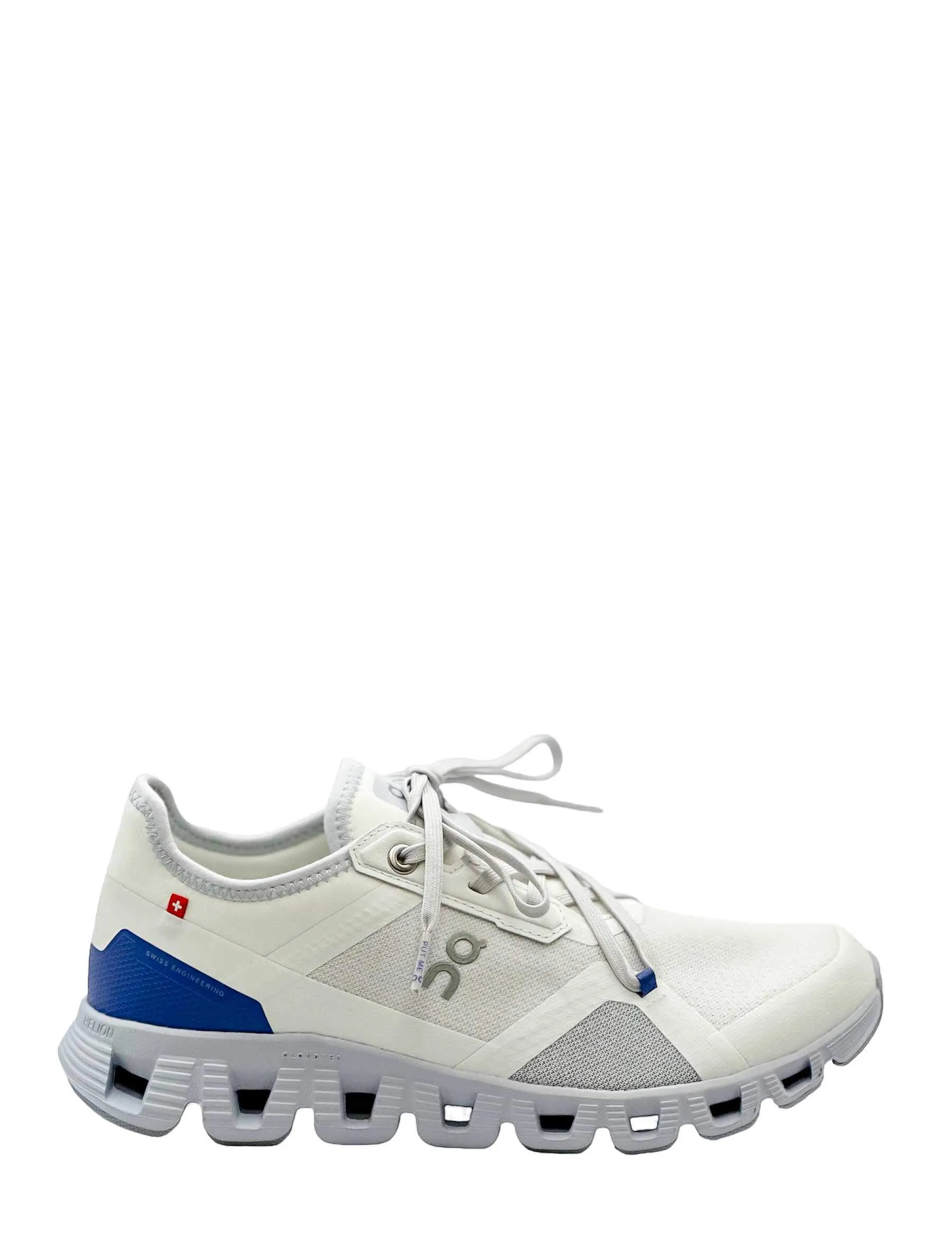 ON Running Cloud X 3 AD Sneaker in Undyed-White/Nimbus